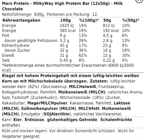 supp4u-24_supp4u-24_MilkyWay High Protein Bar (12x50g)