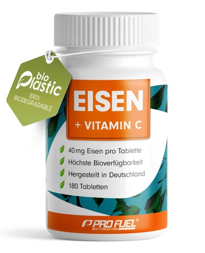 supp4u-24_supp4u-24_ProFuel EISEN + nat. Vitamin C 180 Tab.