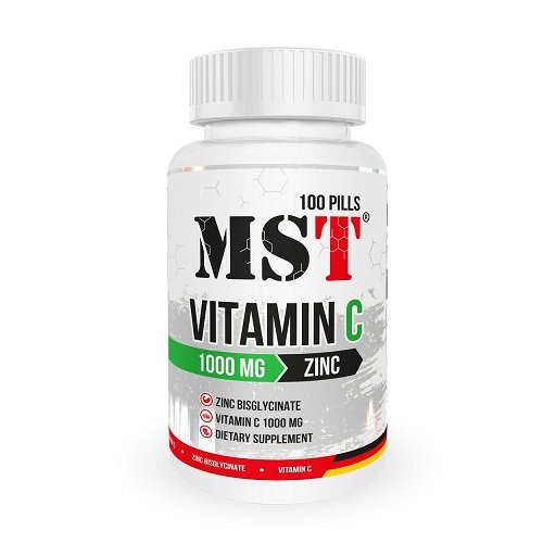 supp4u-24_supp4u-24_MST - Vitamin C 1000 + Zinc 100 Pillen