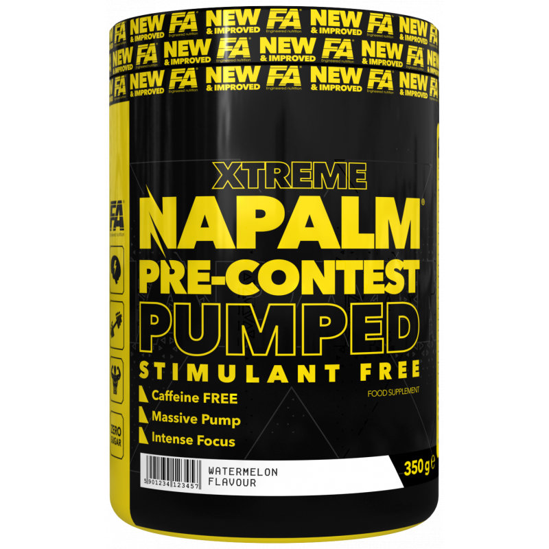 supp4u-24_supp4u-24_FA Nutrition Napalm PreContest PUMPED STIMFREE - 350g